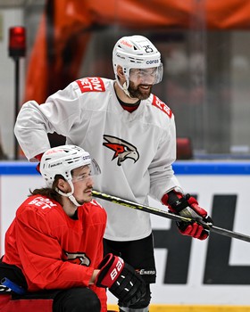 Тренировка «Авангарда» в Хабаровске