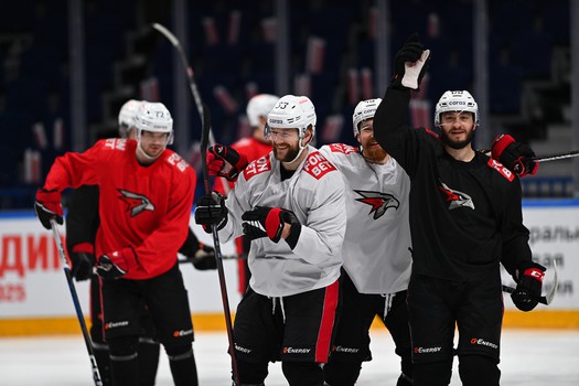 Тренировка «Авангарда» в Ярославле