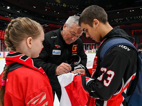 Открытая тренировка «Авангарда» для участников Программы лояльности