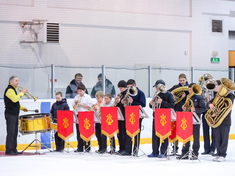 Турнир ХК "Авангард" среди дворовых детских команд в День космонавтики