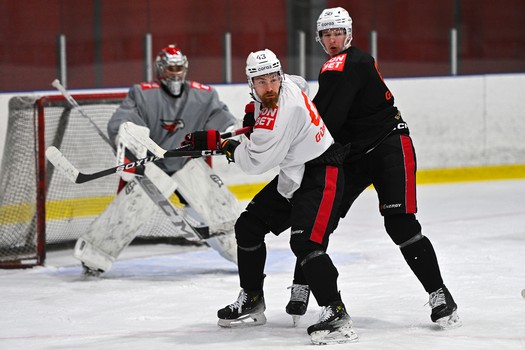 Тренировка «Авангарда» в Балашихе