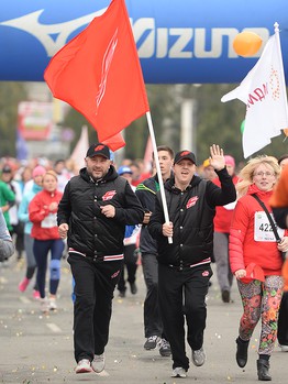 "Авангард" на XXV Сибирском международном марафоне