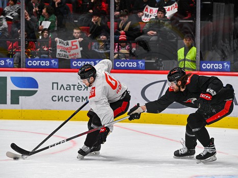 Открытая тренировка «Авангарда» перед вторым раундом плей-офф