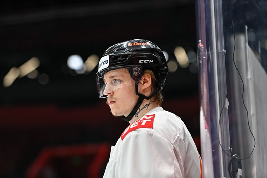 Раскатка «Авангарда» перед матчем с «Нефтехимиком»