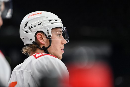 Раскатка «Авангарда» перед третьим матчем серии с «Металлургом» в Магнитогорске