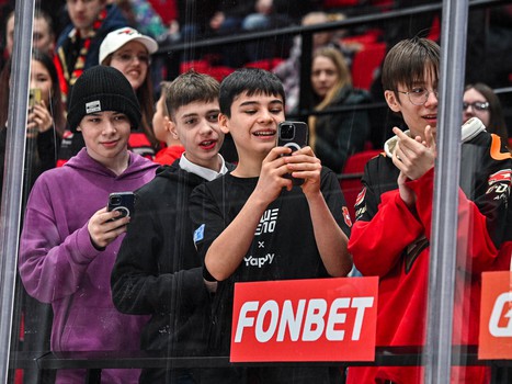 Открытая тренировка «Авангарда» перед плей-офф