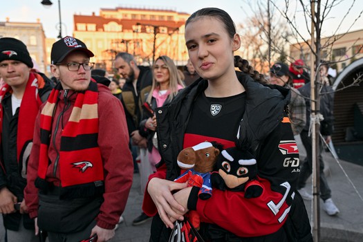 Фан-зона «Авангарда» в Городском саду