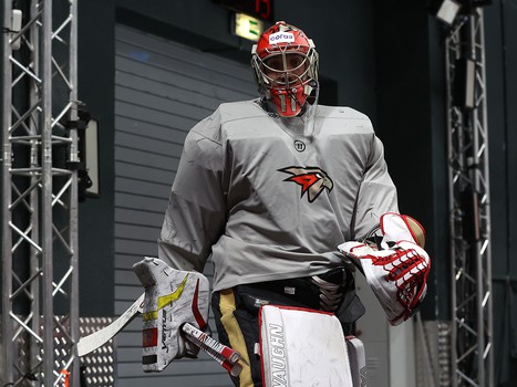 Раскатка «Авангарда» перед матчем с ХК «Сочи»