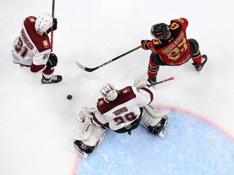 09.02.2021. «Авангард» - «Динамо» Рига 5:1