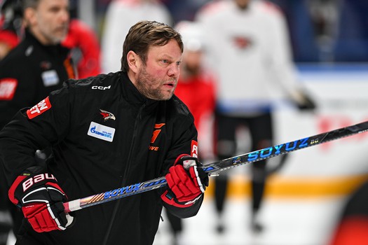 Раскатка «Авангарда» перед третьим матчем серии с «Локомотивом»