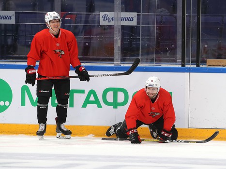 Раскатка «Авангарда» перед выездным матчем с «Ак Барсом»