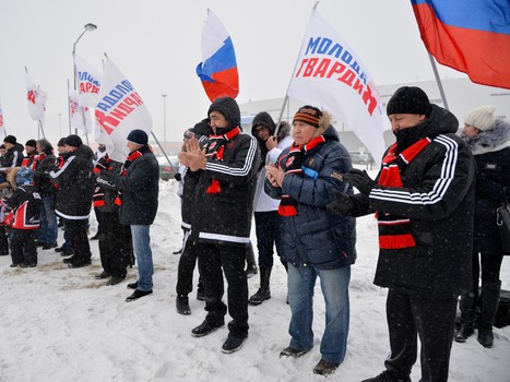 Открытие аллеи, посвященной 65-летию омского хоккея