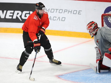 Раскатка «Авангарда» перед третьим матчем серии с «Ак Барсом»