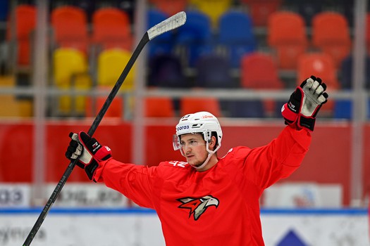 Раскатка «Авангарда» перед выездным матчем со «Спартаком»