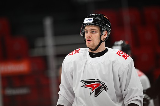 Раскатка «Авангарда» перед вторым матчем серии с «Нефтехимиком»