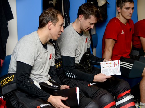 Общее фото "Авангарда" перед стартом сезона 2015-2016