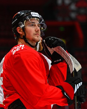 Раскатка «Авангарда» перед матчем с «Амуром»