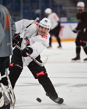 Раскатка «Авангарда» перед выездным матчем с «Драконами»