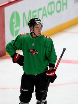 Раскатка «Авангарда» перед матчем с ЦСКА