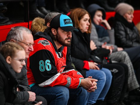 Открытая тренировка «Авангарда» перед вторым раундом плей-офф