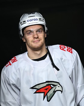 Тренировка «Авангарда» перед матчем в Санкт-Петербурге