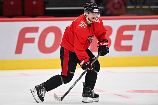 Тренировка «Авангарда» перед матчем с «Куньлунь Ред Стар»