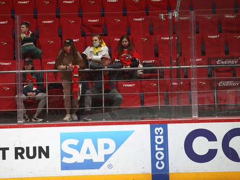 Открытая тренировка «Авангарда» перед домашними матчами финала Кубка Гагарина