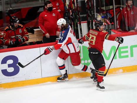 22.04.2021. Финал Кубка Гагарина, 3 матч. «Авангард» - ЦСКА 1:2