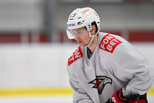 Тренировка «Авангарда» в Балашихе