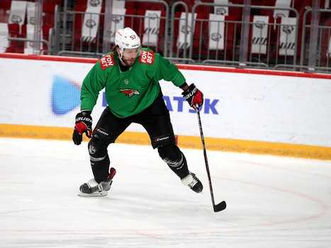 Раскатка «Авангарда» перед выездным матчем с «Трактором»