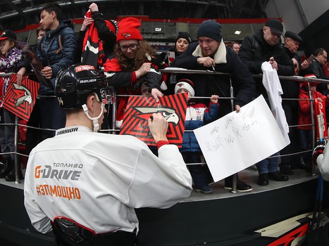 Открытая тренировка «Авангарда» перед стартом плей-офф