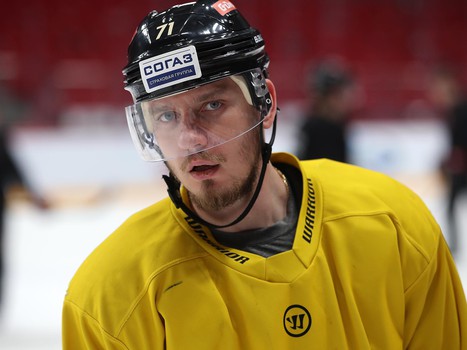 Раскатка «Авангарда» перед матчем с «Салаватом Юлаевым»