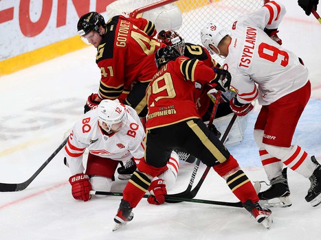 17.02.2022. Товарищеский матч. «Авангард» - «Спартак» 3:5