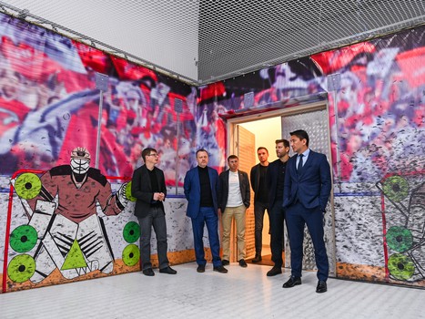 Андрей Аршавин побывал в Академии «Авангарда»