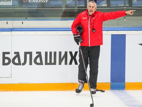 Раскатка «Авангарда» перед матчем с «Барысом»