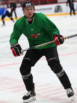 Открытая тренировка «Авангарда» для прессы и болельщиков