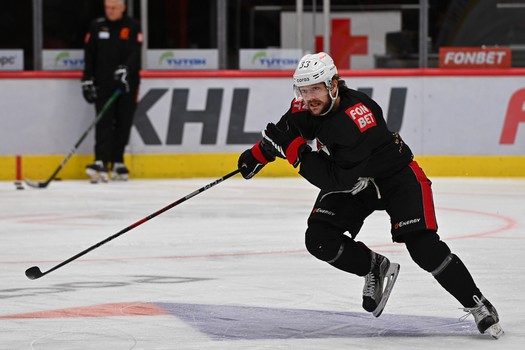 Тренировка «Авангарда» в Омске