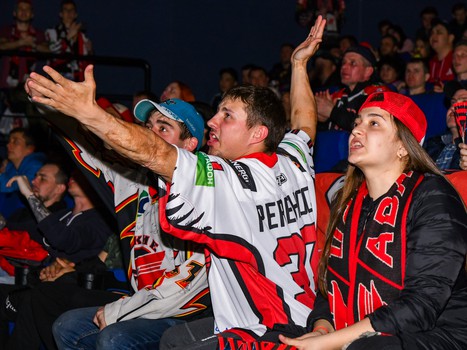 Омск празднует чемпионство «Авангарда»!