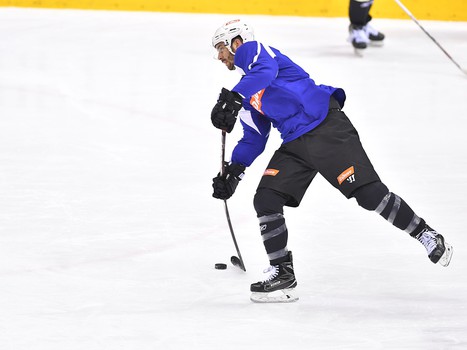 Раскатка "Авангарда" перед выездным матчем с "Трактором"