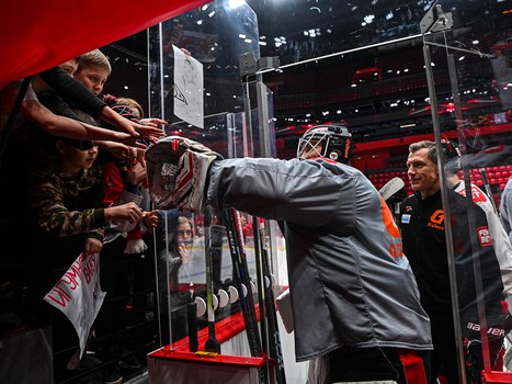 Открытая тренировка «Авангарда» перед плей-офф