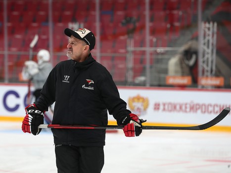 Раскатка «Авангарда» перед матчем с ЦСКА