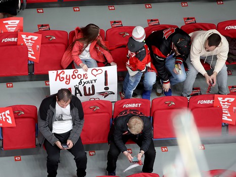 28.04.2021. Финал Кубка Гагарина, 6 матч. «Авангард» - ЦСКА 1:0