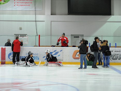 Открытая тренировка для прессы