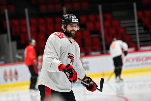 Тренировка «Авангарда» в Омске