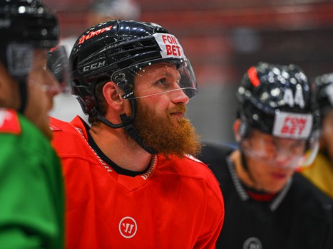 Тренировка «Авангарда» перед турниром Пучкова