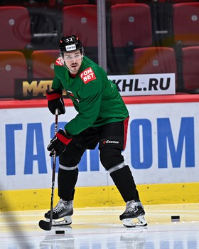 Раскатка «Авангарда» перед пятым матчем серии с «Сибирью»