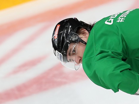 Раскатка «Авангарда» перед матчем с минским «Динамо»