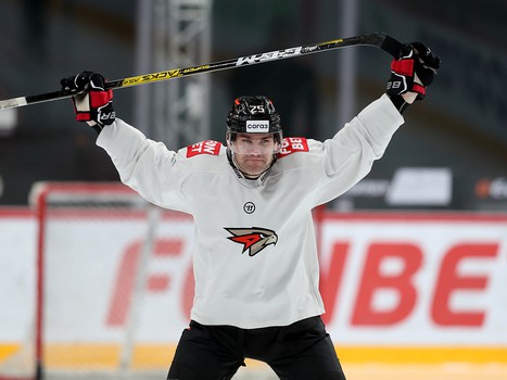 Раскатка «Авангарда» перед матчем с «Барысом»