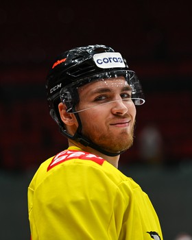 Тренировка «Авангарда» перед четвёртым матчем серии с «Металлургом»