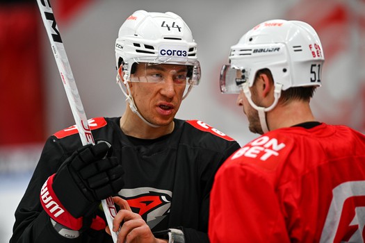 Раскатка «Авангарда» перед выездным матчем со «Спартаком»